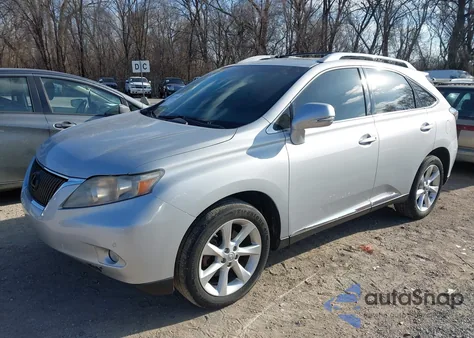 2010 Lexus Rx 350 from USA, damaged, VIN 2T2BK1BA2AC036015